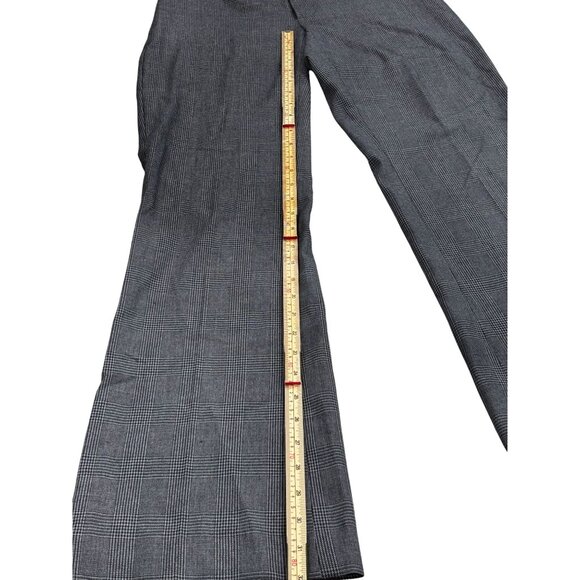 Gap Perfect Trouser Glen Plaid Stretch Wide-Leg Pants 00R - Picture 7 of 11